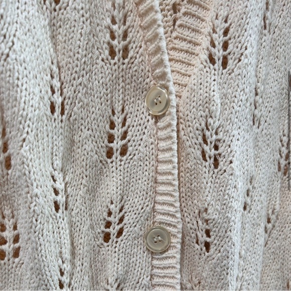 La Chine 2 by Galinda Wang knitting button up cardigan size:M - Picture 6 of 12